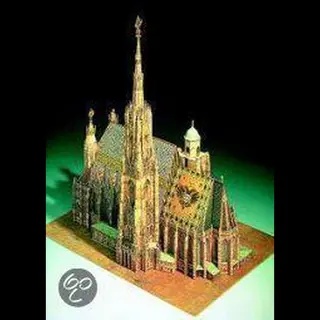 Hmv Hamburger Modellbaubogen Verlag Stephansdom In Wien