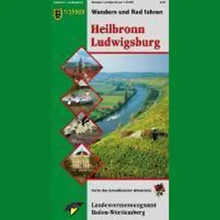 Landesamt für Geoinformation und Landentwicklung Heilbronn - Ludwigsburg, Wanderkarte 1, 35.000 (Karte Des Schwäbischen Albvereins, Band 7)
