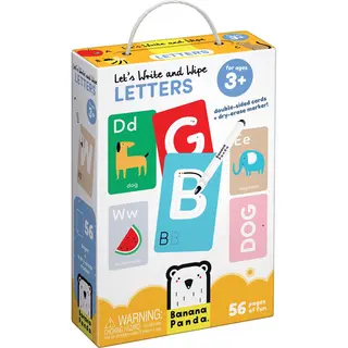 Banana Panda Let's Write And Erase Letters 3+