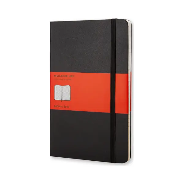 Moleskine 978-88-8370-165-8 Adressbuch Schwarz thumbnail