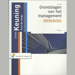 Grondslagen Van Het Management
