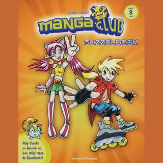 M. Boon Manga Club Puzzelboek