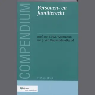 J. van Duijvwendijk-Brand Compendium Van Het Personen- En Familierecht / Compendia