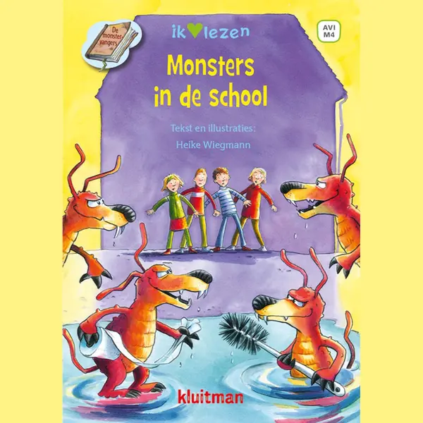 Kluitman Avi boeken Ik Lezen - Monsters In De School thumbnail