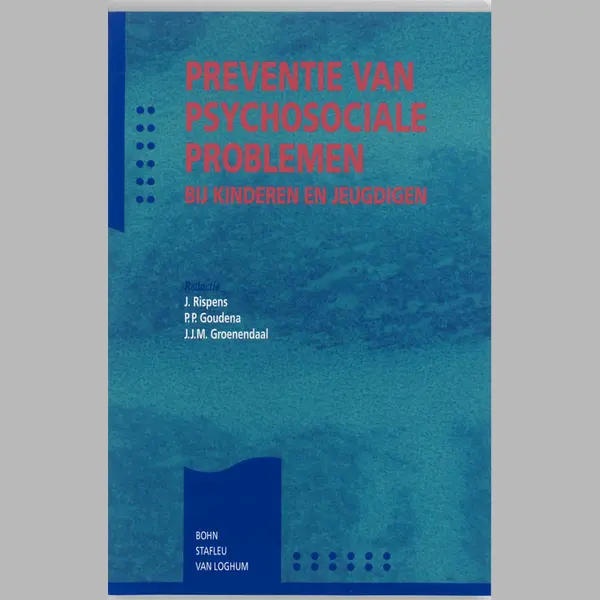 P.P. Goudena Preventie Van Psychosociale Problemen Bij Kinderen En Jeugdigen thumbnail