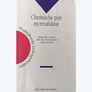 J.W.S. Vlaeyen Chronische Pijn En Revalidatie / Praktijkreeks Gedragstherapie / 5
