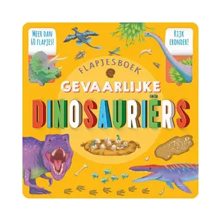 Flapjesboek Gevaarlijke Dinosauriërs