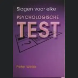 Slagen Voor Elke Psychologische Test