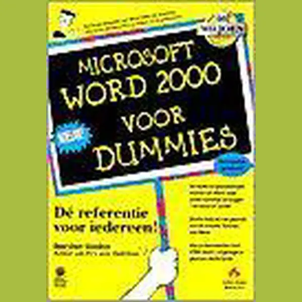Microsoft Word 2000 Voor Dummies thumbnail