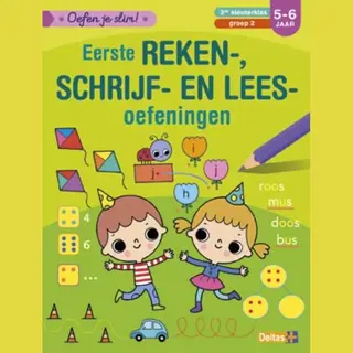 Znu Oefen Je Slim! Eerste Reken-, Schrijf-, En Leesoefeningen (5-6 J.) / Oefen Je Slim!