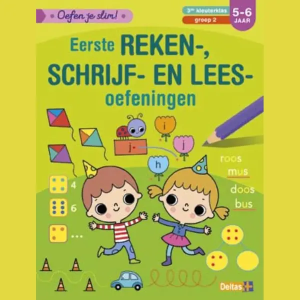 Znu Oefen Je Slim! Eerste Reken-, Schrijf-, En Leesoefeningen (5-6 J.) / Oefen Je Slim! thumbnail