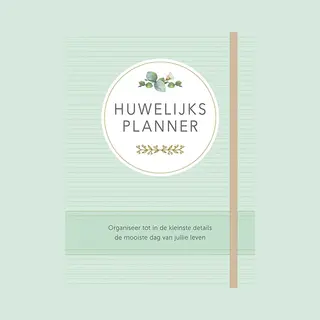 Deltas Huwelijksplanner 21, 8 X 16, 4 Cm Papier Groen