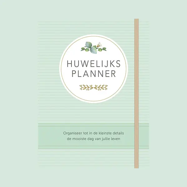 Deltas Huwelijksplanner 21, 8 X 16, 4 Cm Papier Groen thumbnail