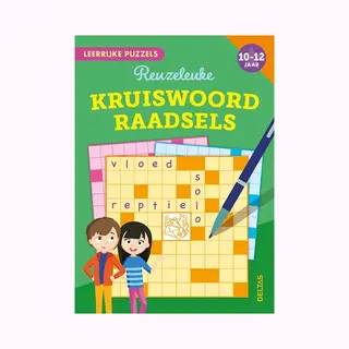 Centrale Uitgeverij Deltas Leerrijke Puzzels - Reuzeleuke Kruiswoordraadsels 10-12 Jaar - Kruiswoord