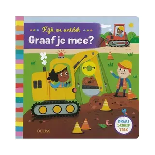 Deltas 'Kijk En Ontdek, Graaf Je Mee?' Kinderboek 0580726
