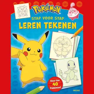 Pokémon Leren Tekenen - Stap Voor Stap Tekenboek Voor Kinderen Vanaf 6 Jaar