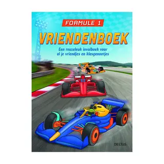 Formule 1 Vriendenboek - Deltas - Hardcover