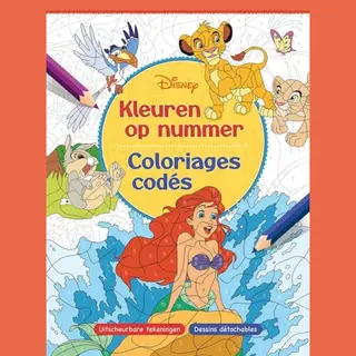 Deltas Disney Kleuren Op Nummer / Disney - Coloriages Codés