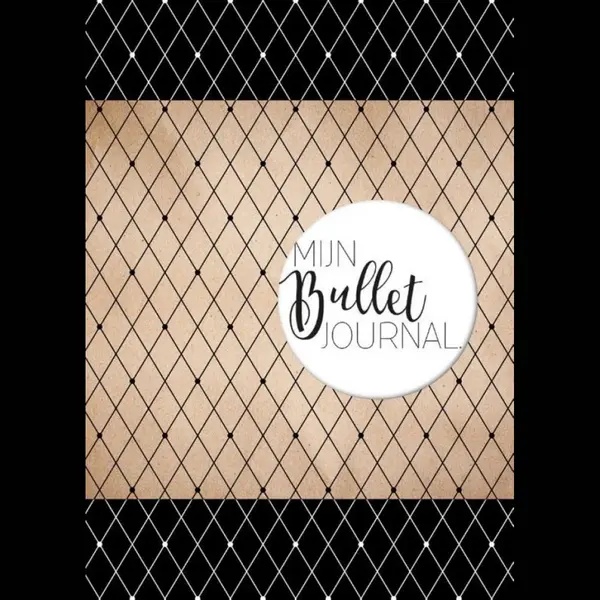 Mus creatief Mijn Bullet Journal - Zwart thumbnail