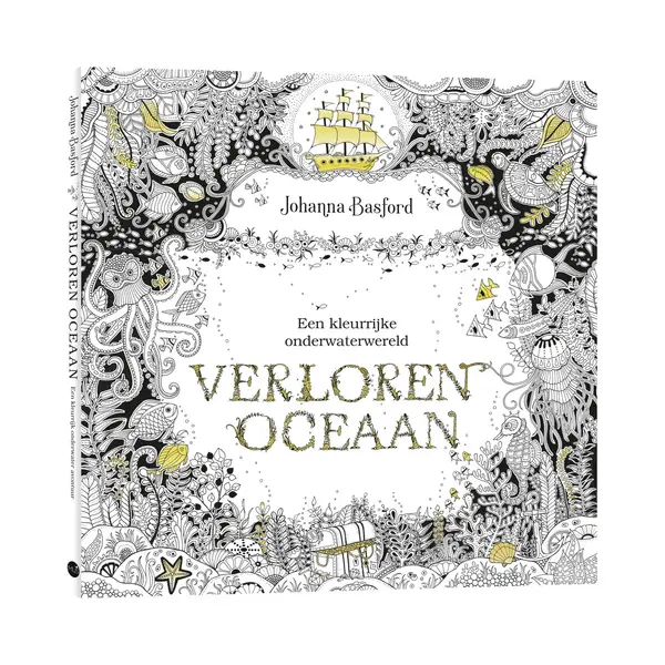 Mus Creatief Verloren Oceaan Kleurboek - Johanna Basford Kleurboeken thumbnail