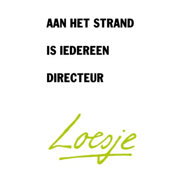 Aan Het Strand Is Iedereen Directeur thumbnail