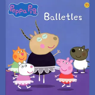 Peppa Pig - Balletles - Softcover Voorleesboek - Peuters - 1 Jaar / 2 Jaar / 3 Jaar