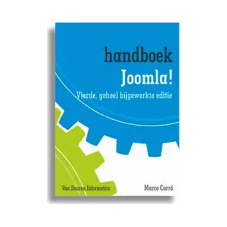 Van Duuren Media Handboek Joomla! softwareboek & -handleiding Nederlands 350 pagina's