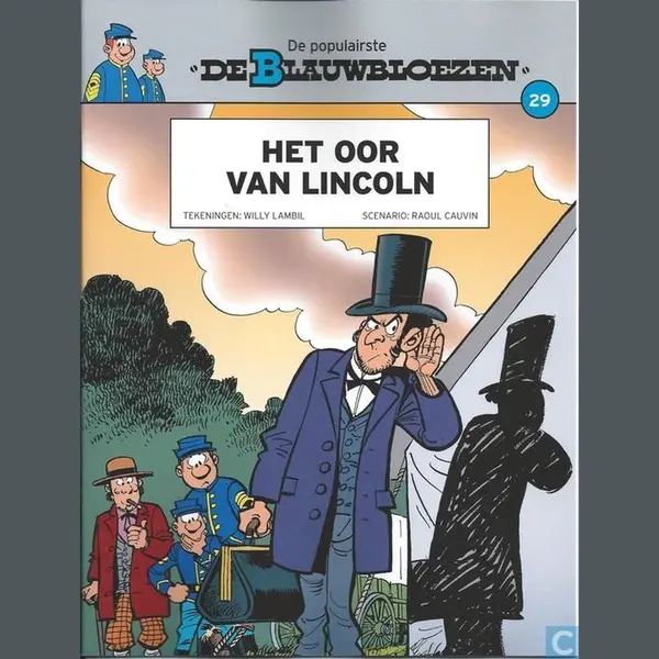 Cauvin De Blauwbloezen - Het Oor Van Lincoln (Gazet Van Antwerpen) thumbnail