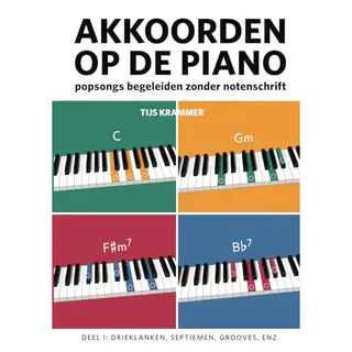 Humm Publishing Akkoorden Op De Piano, Nummers Begeleiden Zonder Notenschrift