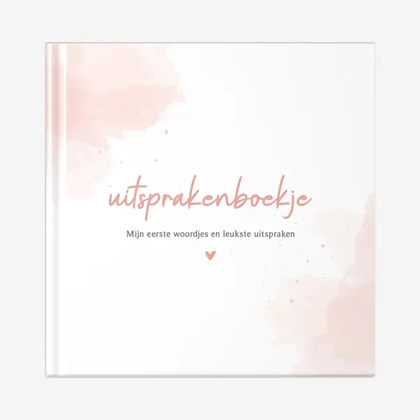 Fyllbooks - Uitsprakenboekje - Invulboekje Quotes - Herinneringsboekje - Watercolour Roze thumbnail