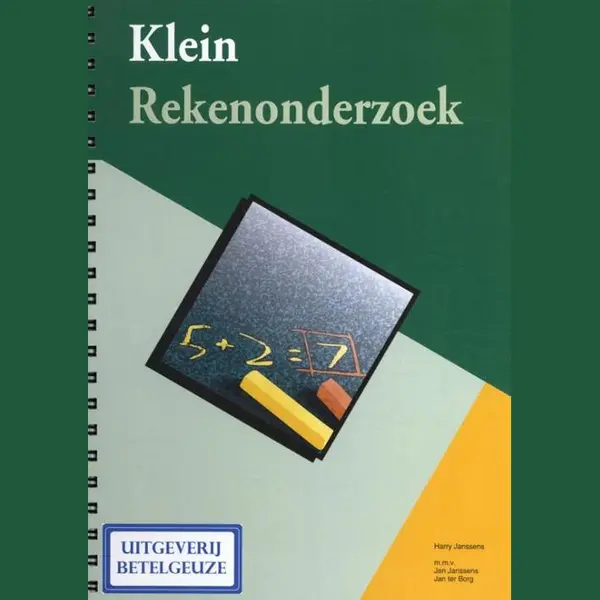 H. Janssens Klein Rekenonderzoek thumbnail