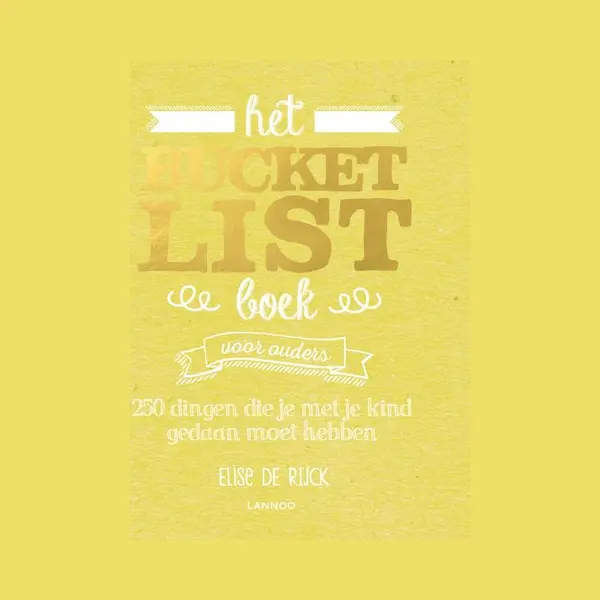 Bucketlist - Het Bucketlist Boek Voor Ouders thumbnail