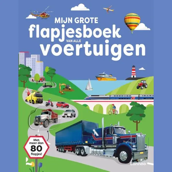 Mijn Grote Flapjesboek Van Alle Voertuigen thumbnail