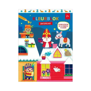 Sinterklaas 1 - Kleurblok Sinterklaas