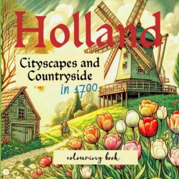 Holland In 1700 Colouring Book thumbnail