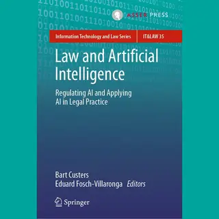 Isbn Law and Artificial Intelligence book English Hardcover 569 pages