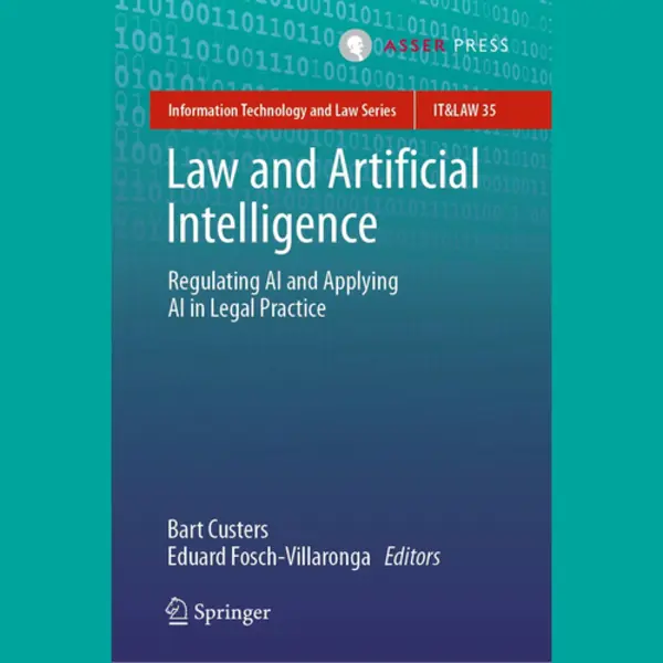 Isbn Law and Artificial Intelligence book English Hardcover 569 pages thumbnail