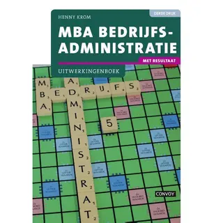 Mba Bedrijfsadministratie Uitwerkingenboek