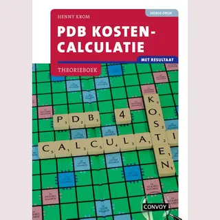 H.M.M. Krom 4e Druk / Pdb Kostencalculatie Met Resultaat Theorieboek 4e Druk / Theorieboek