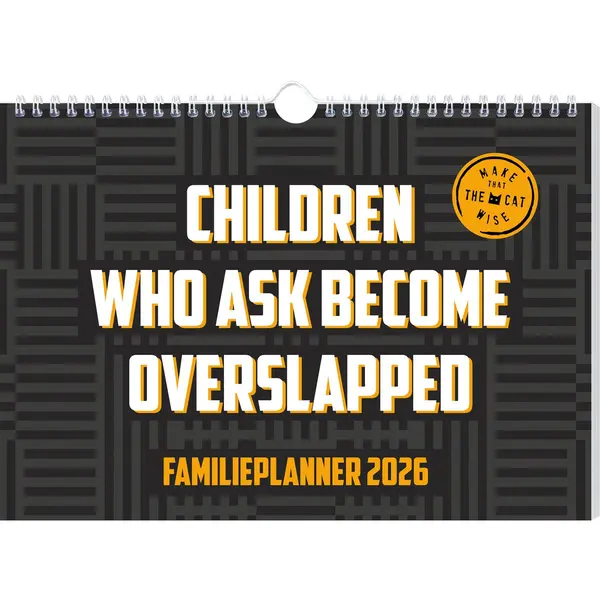 Interstat Make That The Cat Wise Familieplanner- 2026 thumbnail