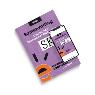 ExamenOverzicht - Samenvatting Scheikunde Vwo