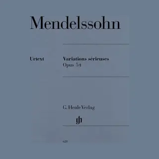 Henle G. Verlag Mendelssohn Bartholdy Felix - Variations Sérieuses Op. 54