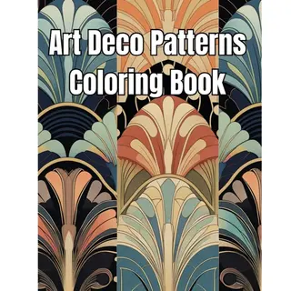 Art Deco Patterns Coloring Book