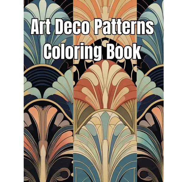 Art Deco Patterns Coloring Book thumbnail