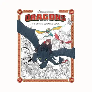 DreamWorks Dragons, The Official Coloring Book