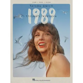 Taylor Swift - 1989 (Taylor's Version), Piano/Vocal/Guitar Songbook