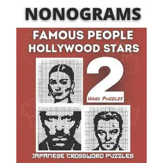 Nonograms Book, Famous People & Hollywood Stars