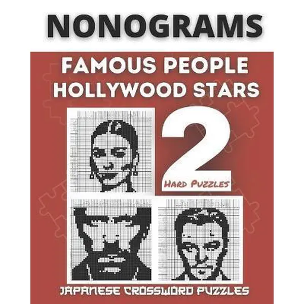 Nonograms Book, Famous People & Hollywood Stars thumbnail