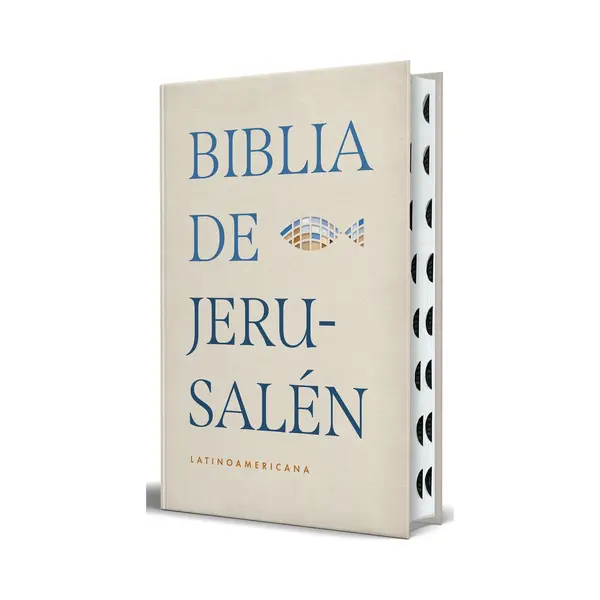 Biblia Católica Biblia De Jerusalén Latinoamericana, Tapa Dura Edición Clásica Marrón Arena Con índice / Jerusalem Bible - Latin American thumbnail