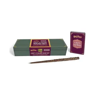 Running Press,U.S. Harry Potter, Hermione Granger Light And Sound Wand Set , Plays 12 Spells In Hermiones Voice!